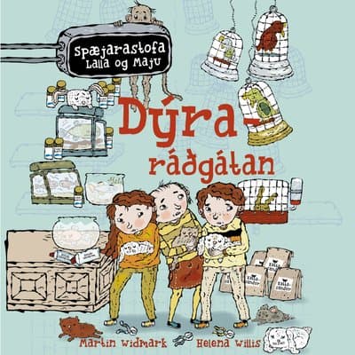 Dýraráðgátan eftir Martin Widmark og Helena Willis - hljóðbók