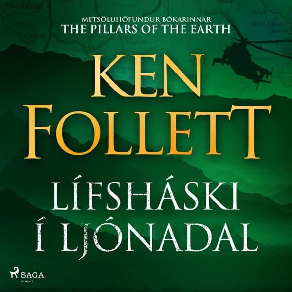Lífsháski í Ljónadal eftir Ken Follett - hljóðbók