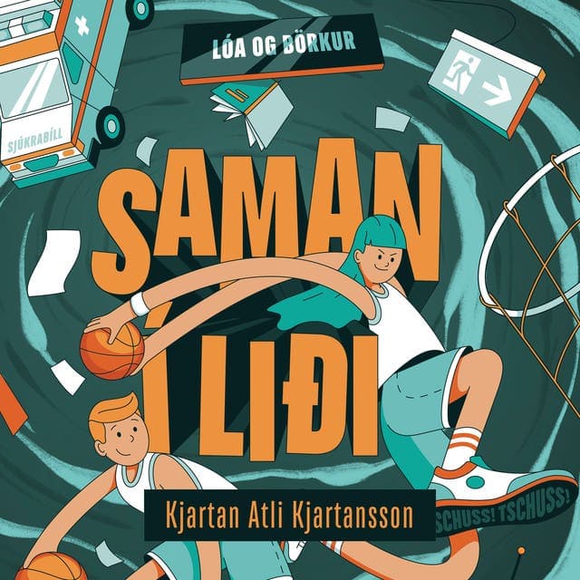 Saman í liði eftir Kjartan Atli Kjartansson - hljóðbók