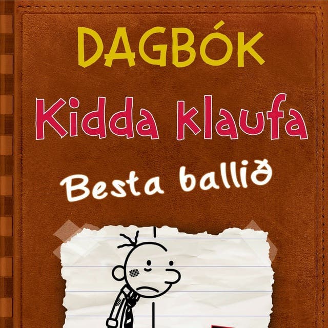 Dagbók Kidda klaufa #7 - Besta ballið eftir Jeff Kinney - hljóðbók