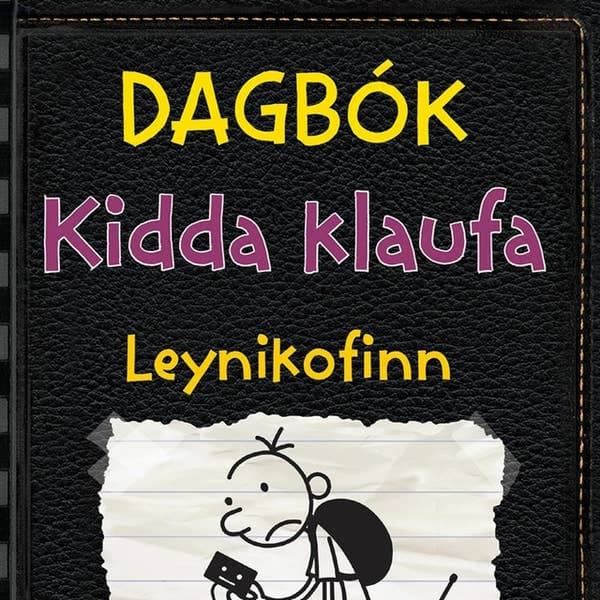 Dagbók Kidda klaufa #10 – Leynikofinn eftir Jeff Kinney - hljóðbók