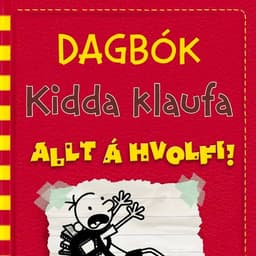 Dagbók Kidda klaufa #11 – Allt á hvolfi eftir Jeff Kinney - hljóðbók
