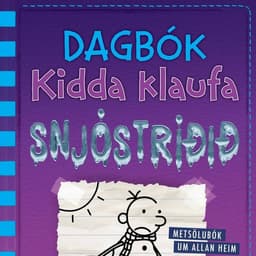Dagbók Kidda klaufa #13 – Snjóstríðið eftir Jeff Kinney - hljóðbók