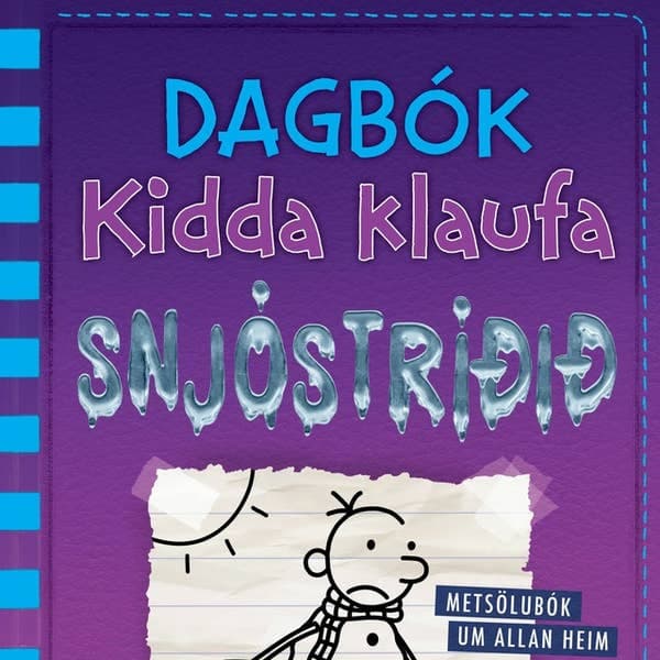 Dagbók Kidda klaufa #13 – Snjóstríðið eftir Jeff Kinney - hljóðbók
