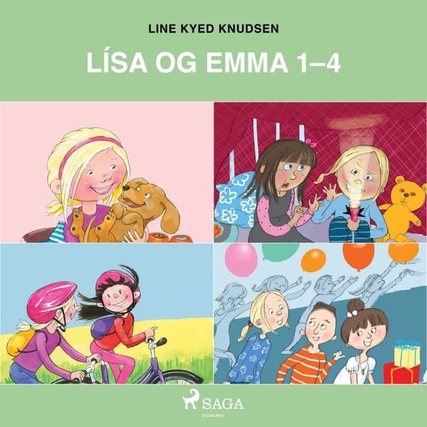 Lísa og Emma eftir Line Kyed Knudsen - hljóðbók