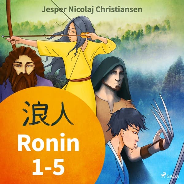 Ronin 1–5 eftir Jesper Nicolaj Christiansen - hljóðbók