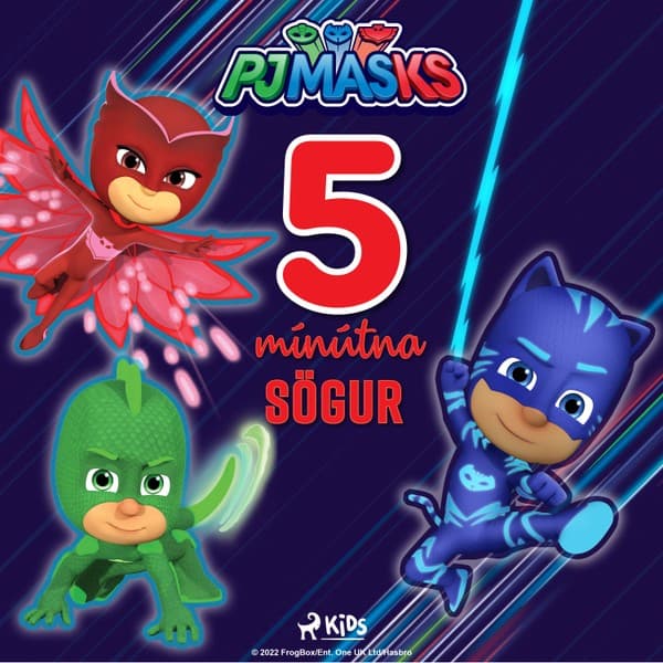 PJ Masks – 5 mínútna sögur eftir eOne - hljóðbók
