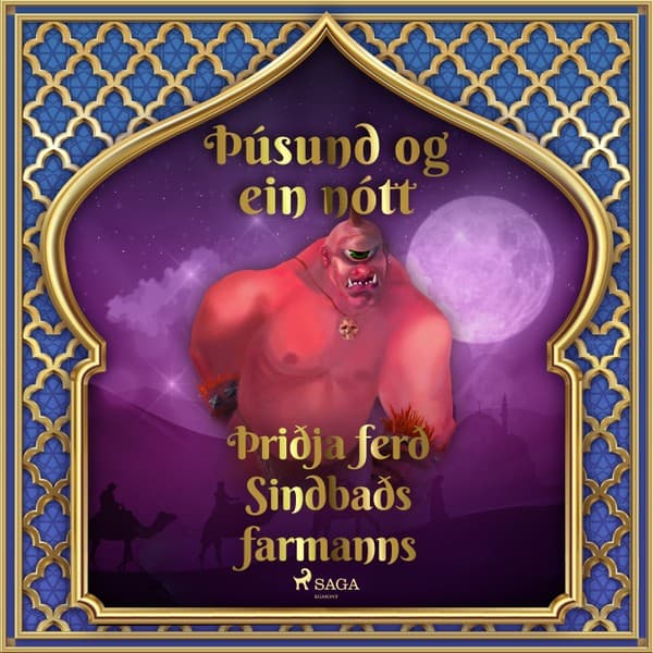 Þriðja ferð Sindbaðs farmanns (Þúsund og ein nótt 39) eftir Middle Eastern Folk Tales - hljóðbók