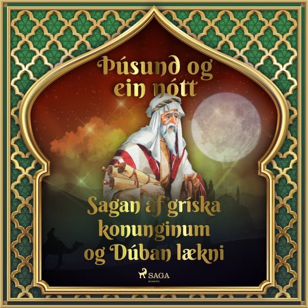 Sagan af gríska konunginum og Dúban lækni (Þúsund og ein nótt 8) eftir Middle Eastern Folk Tales - hljóðbók