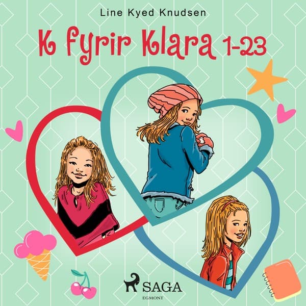 K fyrir Klara 1–23 eftir Line Kyed Knudsen - hljóðbók