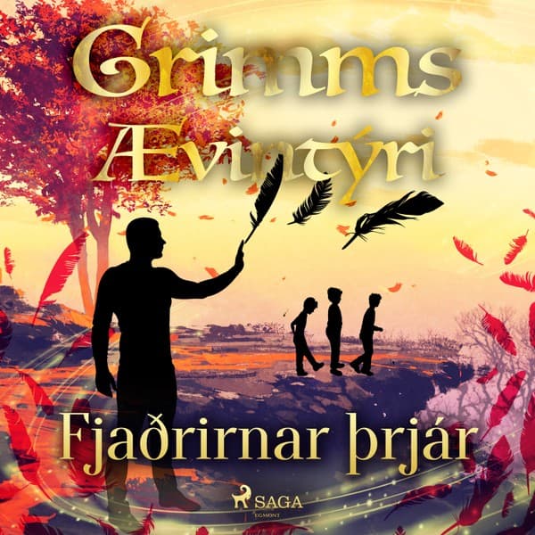 Fjaðrirnar þrjár eftir Grimmsbræður - hljóðbók