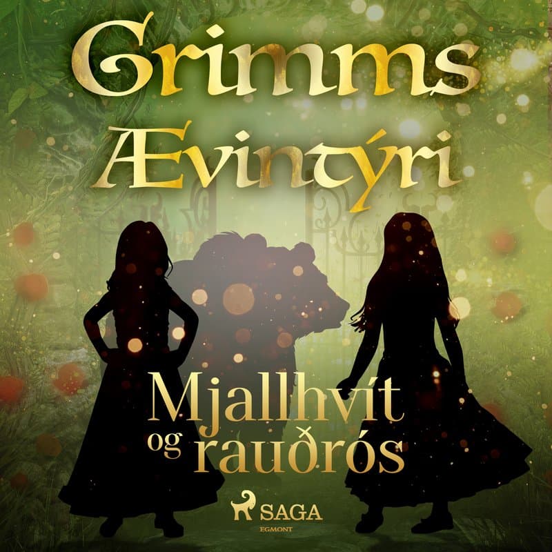 Mjallhvít og rauðrós eftir Grimmsbræður - hljóðbók