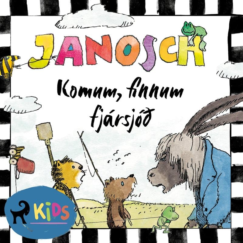 Komum, finnum fjársjóð eftir Janosch - hljóðbók