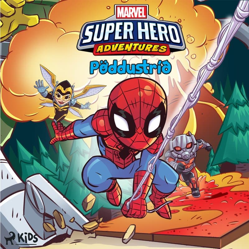 Ofurhetjur í ævintýrum – Pöddustríð eftir Marvel - hljóðbók