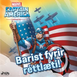 Kafteinn Ameríka: Barist fyrir réttlæti! (Upphafið) eftir Marvel - hljóðbók