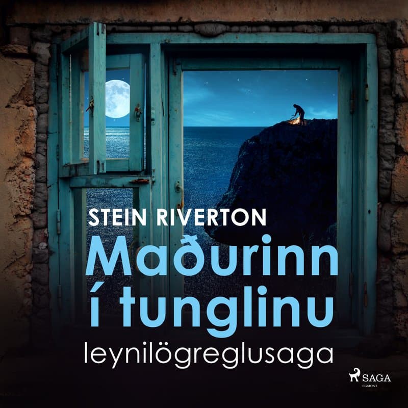 Maðurinn í tunglinu: leynilögreglusaga eftir Stein Riverton - hljóðbók
