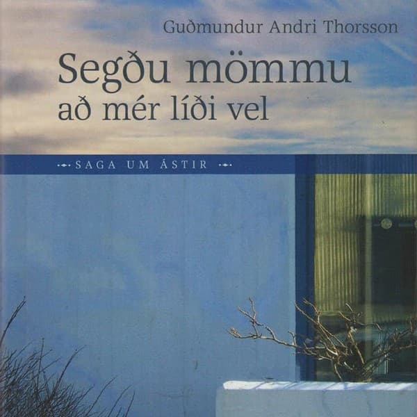 Segðu mömmu að mér líði vel eftir Guðmundur Andri Thorsson - hljóðbók