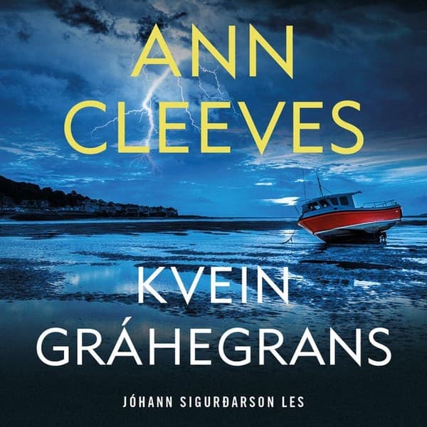 Kvein gráhegrans eftir Ann Cleeves - hljóðbók