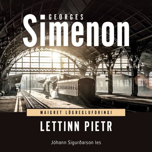 Lettinn Pietr eftir Georges Simenon - hljóðbók