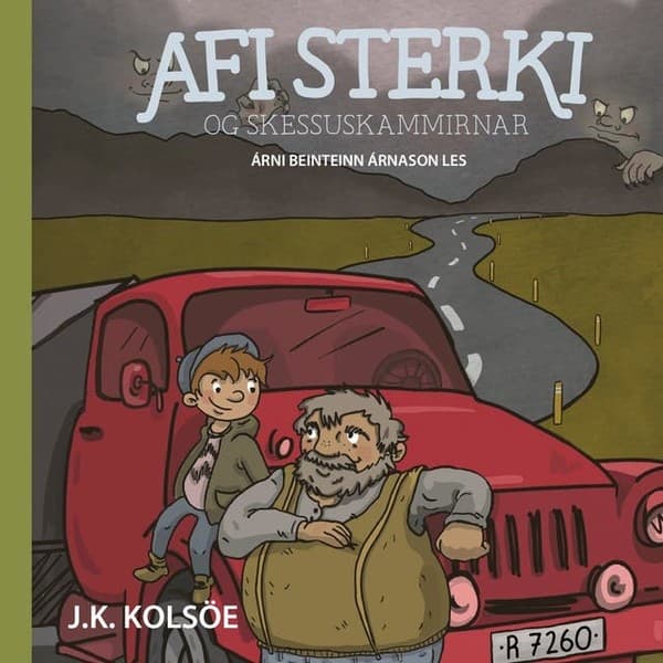 Afi sterki og skessuskammirnar eftir Jenný Kolsöe - hljóðbók