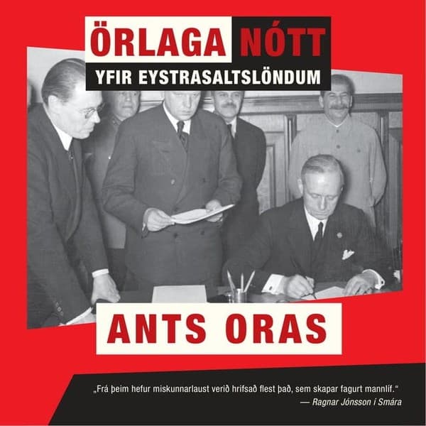 Örlaganótt yfir Eystrasalts eftir Antis Oras - hljóðbók