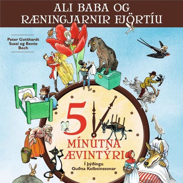 Ali Baba og ræningjarnir fjörutíu eftir Peter Gotthardt - hljóðbók