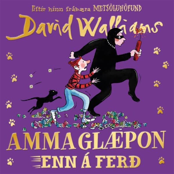 Amma glæpon enn á ferð eftir David Walliams - hljóðbók