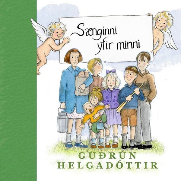 Sænginni yfir minni eftir Guðrún Helgadóttir - hljóðbók