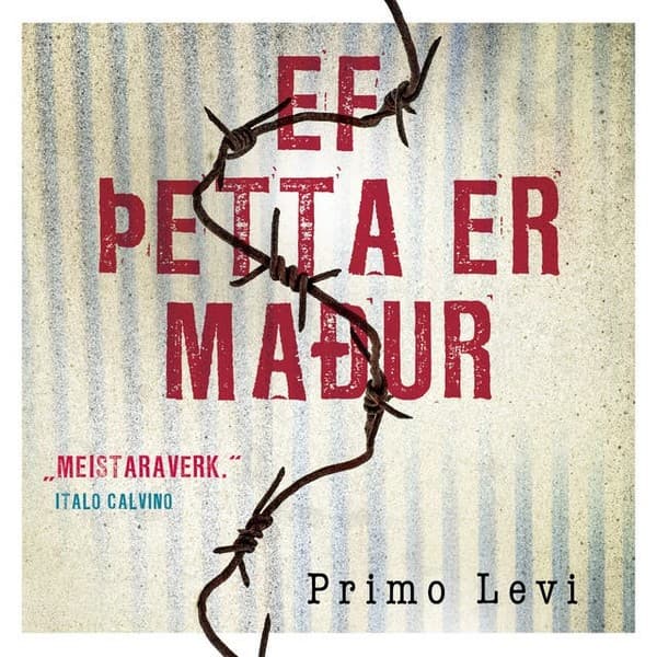 Ef þetta er maður eftir Primo Levi - hljóðbók