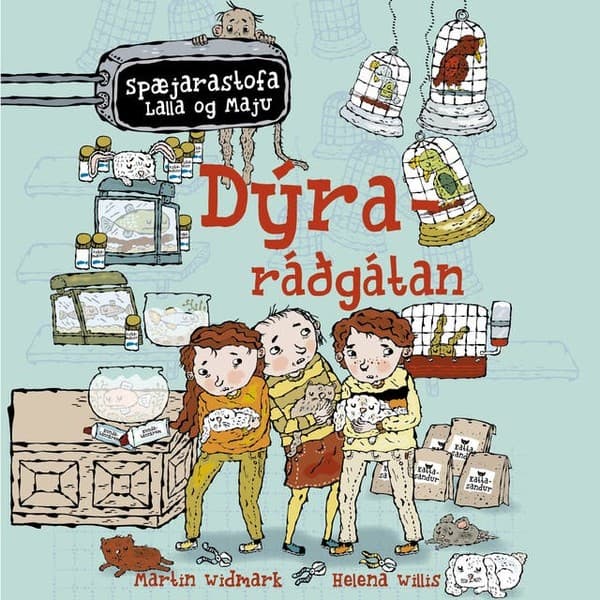 Dýraráðgátan eftir Martin Widmark og Helena Willis - hljóðbók