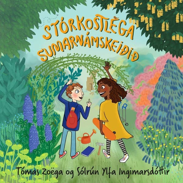 Stórkostlega sumarnámskeiðið eftir Tómas Zoëga og Sólrún Ylfa Ingimarsdóttir - hljóðbók