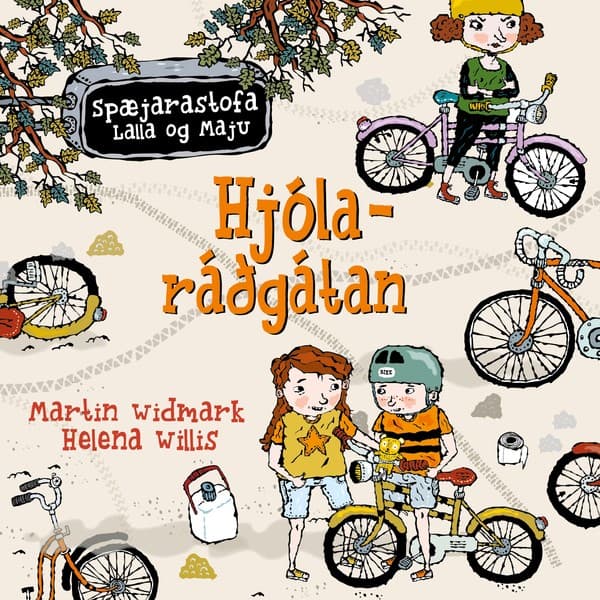 Hjólaráðgátan eftir Martin Widmark - hljóðbók