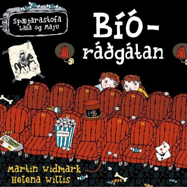 Spæjarastofa Lalla og Maju: Bíóráðgátan eftir Martin Widmark - hljóðbók
