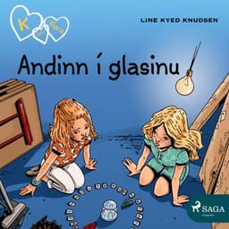 K fyrir Klara 13 – Andinn í glasinu eftir Line Kyed Knudsen - hljóðbók