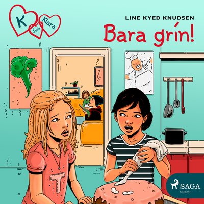 K fyrir Klara 17 – Bara grín! eftir Line Kyed Knudsen - hljóðbók
