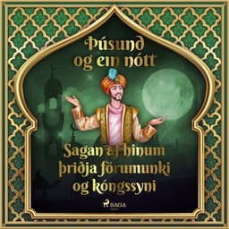 Sagan af hinum þriðja förumunki og kóngssyni (Þúsund og ein nótt 33) eftir Middle Eastern Folk Tales - hljóðbók