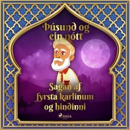 Sagan af fyrsta karlinum og hindinni (Þúsund og ein nótt 4) eftir Middle Eastern Folk Tales - hljóðbók