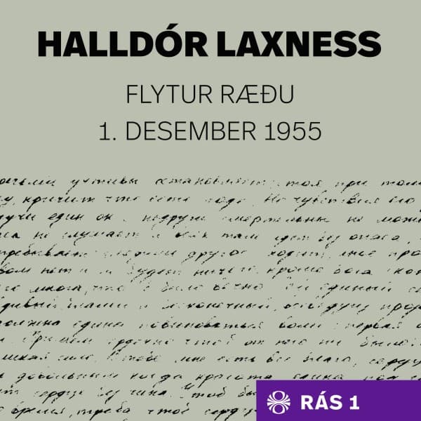 Halldór Laxness flytur ræðu 1. desember 1955 eftir Halldór Laxness - hljóðbók